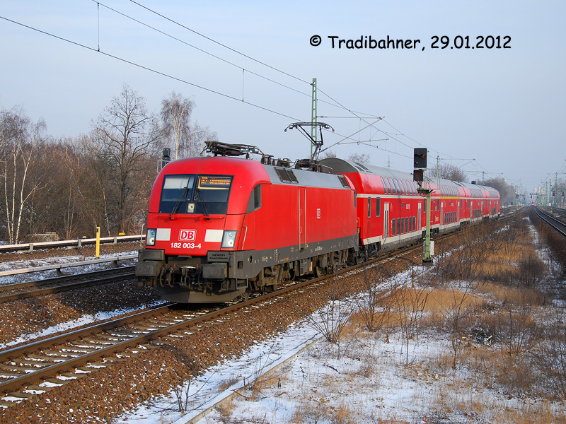 Stiere mit dem RE2 auf Abwegen (5 B.) Märkisches Eisenbahnforum